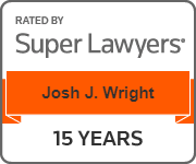 Super Lawyers Josh J. Wright 15 Years