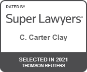 Super Lawyers 2021 - Carter Clay