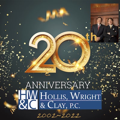 20th aniversary Hollis, Wright & Clay