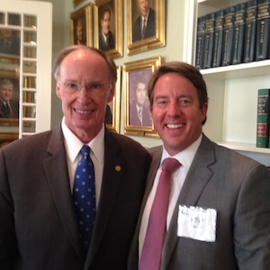 Josh Wright with Alabama Governor Robert Bentley